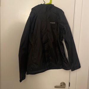 Hooded Columbia Rain Jacket